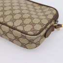 GUCCI GG Supreme Shoulder Bag PVC Leather Beige Gold 007 14 6428 Auth 201948-16