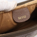 GUCCI GG Supreme Shoulder Bag PVC Leather Beige Gold 007 14 6428 Auth 201948-10