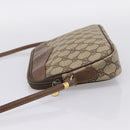 GUCCI GG Supreme Shoulder Bag PVC Leather Beige Gold 007 14 6428 Auth 201948-3