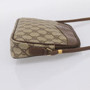 GUCCI GG Supreme Shoulder Bag PVC Leather Beige Gold 007 14 6428 Auth 201948-4