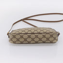 GUCCI GG Supreme Shoulder Bag PVC Leather Beige Gold 007 14 6428 Auth 201948-5