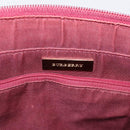 BURBERRY Nova Check Tote Bag Canvas Beige Gold Auth 201953-11