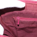 BURBERRY Nova Check Tote Bag Canvas Beige Gold Auth 201953-20
