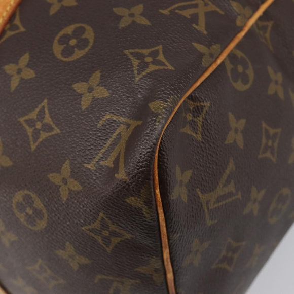 LOUIS VUITTON Monogram Sac Souple 35 Boston Bag M41626 LV Auth 201957