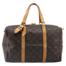 LOUIS VUITTON Monogram Sac Souple 35 Boston Bag M41626 LV Auth 201957-13