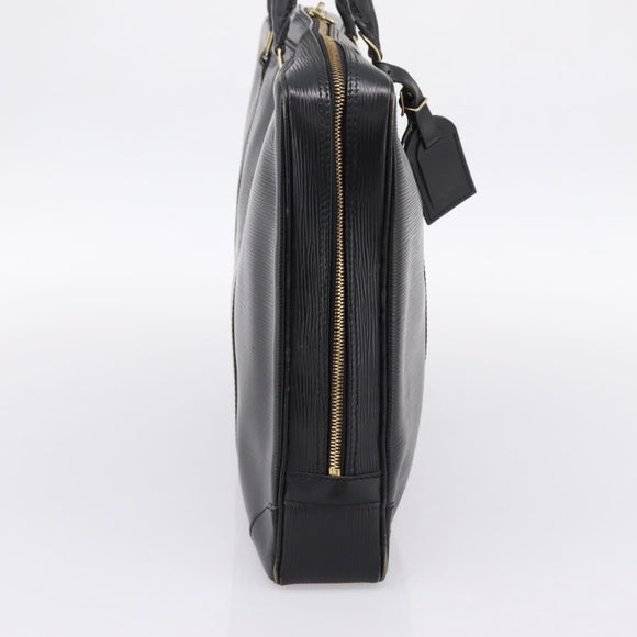 LOUIS VUITTON Epi Porte Documents Voyage Business Bag Black M40321 Auth 201958