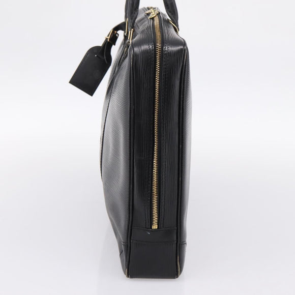 LOUIS VUITTON Epi Porte Documents Voyage Business Bag Black M40321 Auth 201958