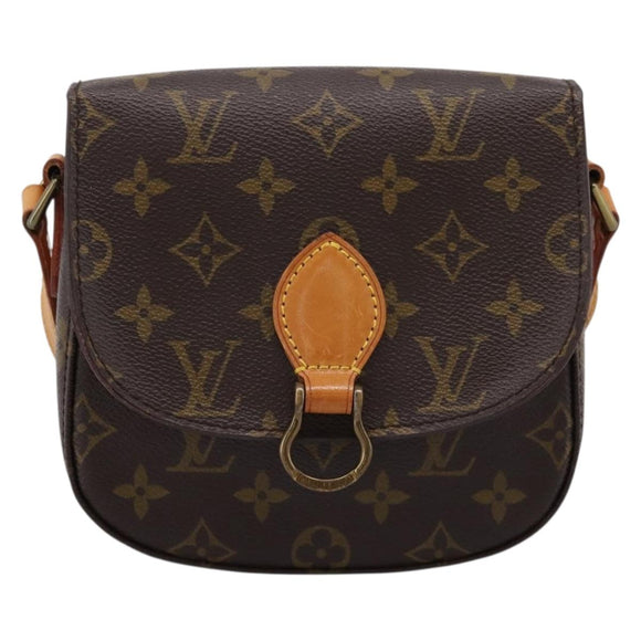 LOUIS VUITTON Monogram Saint Cloud PM Shoulder Bag M51244 LV Auth 201959A