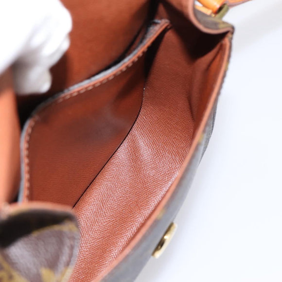 LOUIS VUITTON Monogram Saint Cloud PM Shoulder Bag M51244 LV Auth 201959A