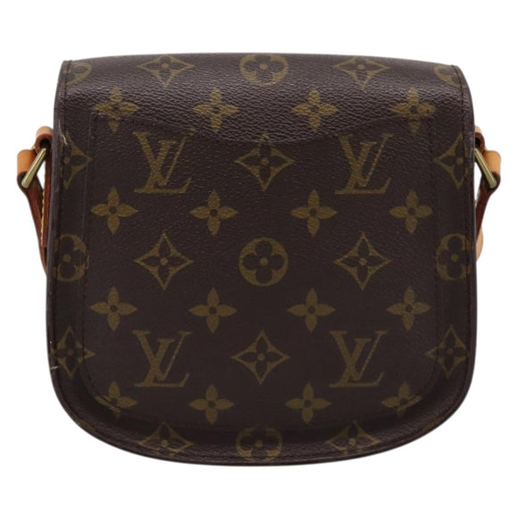 LOUIS VUITTON Monogram Saint Cloud PM Shoulder Bag M51244 LV Auth 201959A