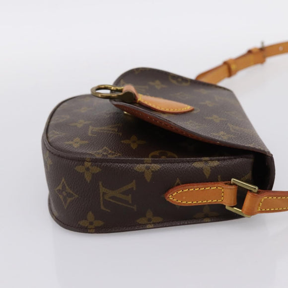 LOUIS VUITTON Monogram Saint Cloud PM Shoulder Bag M51244 LV Auth 201959A