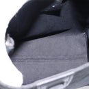GUCCI GG Canvas Shoulder Bag Black Silver Auth 201960-10