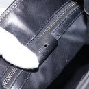 GUCCI GG Canvas Shoulder Bag Black Silver Auth 201960-12