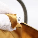 Miu Miu Hand Bag Leather 2way Khaki Gold Auth 201966A-12