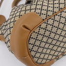 GUCCI Diamante Sukey Hand Bag Canvas 2way Beige Gold 247902 Auth 201967A-13