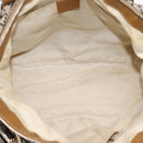 GUCCI Diamante Sukey Hand Bag Canvas 2way Beige Gold 247902 Auth 201967A-18