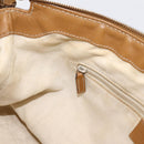 GUCCI Diamante Sukey Hand Bag Canvas 2way Beige Gold 247902 Auth 201967A-21