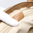GUCCI Diamante Sukey Hand Bag Canvas 2way Beige Gold 247902 Auth 201967A-23
