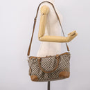 GUCCI Diamante Sukey Hand Bag Canvas 2way Beige Gold 247902 Auth 201967A-24
