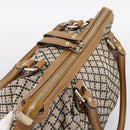 GUCCI Diamante Sukey Hand Bag Canvas 2way Beige Gold 247902 Auth 201967A-6