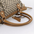 GUCCI Diamante Sukey Hand Bag Canvas 2way Beige Gold 247902 Auth 201967A-7