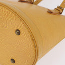LOUIS VUITTON Epi Bucket PM Shoulder Bag SPO Yellow LV Auth 201976V-14