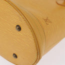 LOUIS VUITTON Epi Bucket PM Shoulder Bag SPO Yellow LV Auth 201976V-16