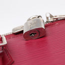 LOUIS VUITTON Epi Alma PM Hand Bag Fuchsia M40490 LV Auth 201977A-18
