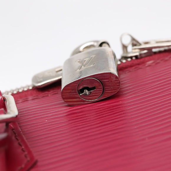 LOUIS VUITTON Epi Alma PM Hand Bag Fuchsia M40490 LV Auth 201977A