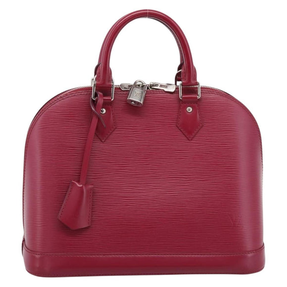 LOUIS VUITTON Epi Alma PM Hand Bag Fuchsia M40490 LV Auth 201977A