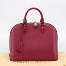 LOUIS VUITTON Epi Alma PM Hand Bag Fuchsia M40490 LV Auth 201977A-12