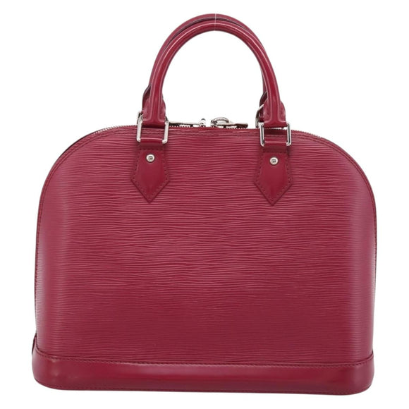 LOUIS VUITTON Epi Alma PM Hand Bag Fuchsia M40490 LV Auth 201977A