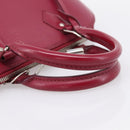 LOUIS VUITTON Epi Alma PM Hand Bag Fuchsia M40490 LV Auth 201977A-7