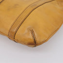 Christian Dior Tote Bag Leather Beige Auth 201982-15