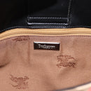 Burberrys Nova Check Shoulder Bag Canvas Beige Silver Auth 201983-10