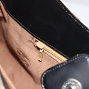 Burberrys Nova Check Shoulder Bag Canvas Beige Silver Auth 201983-19