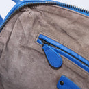 BOTTEGA VENETA INTRECCIATO Shoulder Bag Leather Blue Auth 201989V-22