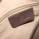 GUCCI GG Supreme Web Sherry Line Hand Bag PVC Beige Gold 39 02 006 Auth 201990-19