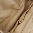 CHANEL V-Stitch Icon Series Chain Bag Canvas Beige Silver CC Auth 201991A-16
