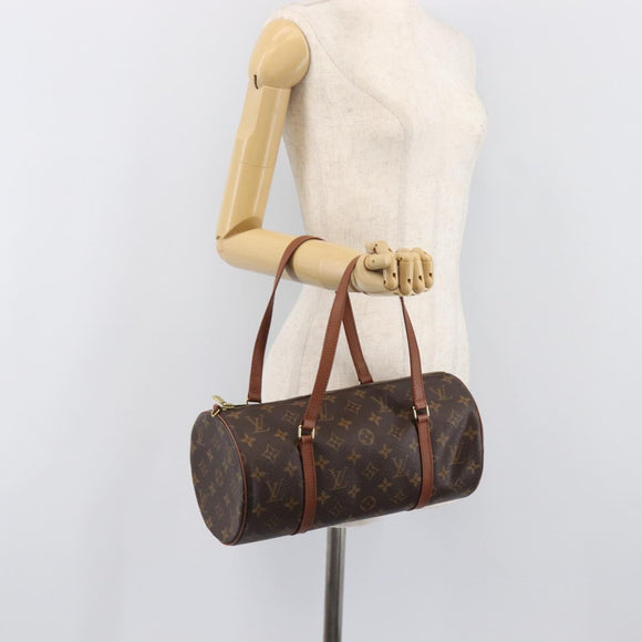 LOUIS VUITTON Monogram Papillon 30 Hand Bag M51365 LV Auth 201992A