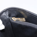 CELINE Macadam Canvas Tote Bag PVC Leather Black Gold Auth 201999A-20