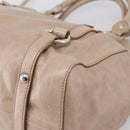 Miu Miu Hand Bag Vitellolux 2way Pink Silver Auth 202001A-16
