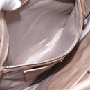 Miu Miu Hand Bag Vitellolux 2way Pink Silver Auth 202001A-23