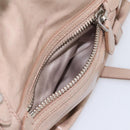 Miu Miu Hand Bag Vitellolux 2way Pink Silver Auth 202001A-25