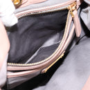 Miu Miu Hand Bag Leather 2way Pink Gold Auth 202002V-24