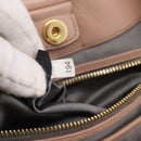 Miu Miu Hand Bag Leather 2way Pink Gold Auth 202002V-12