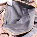 Miu Miu Hand Bag Leather 2way Pink Gold Auth 202002V-25