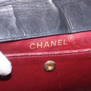 CHANEL Matelasse Chain Shoulder Bag Lamb Skin Black Gold CC Auth 202003SAV-19