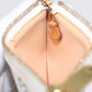 LOUIS VUITTON Multicolor Pochette Cles Coin Purse White M92655 LV Auth 202006A-20