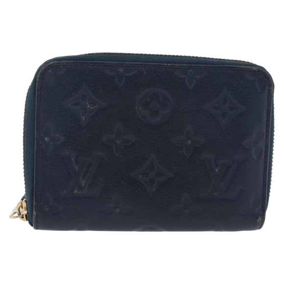 LOUIS VUITTON Empreinte Portefeuille Secret Compact Wallet M93430 LV Auth 202007
